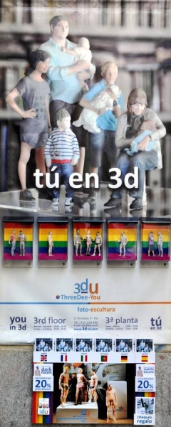 Promocin Orgullo Gay 2017 - 20% de descuento en desnudos - ThreeDee-You Foto-Escultura 3d-u