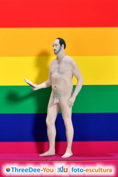 Promocin Orgullo Gay 2017 - 20% de descuento en desnudos - ThreeDee-You Foto-Escultura 3d-u
