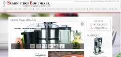 Creacin tienda online suministros bohemia