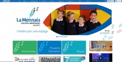 Creación portal web colegio Menesiano Madrid