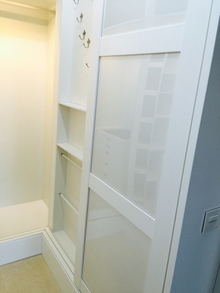 Vestidor lacado blanco