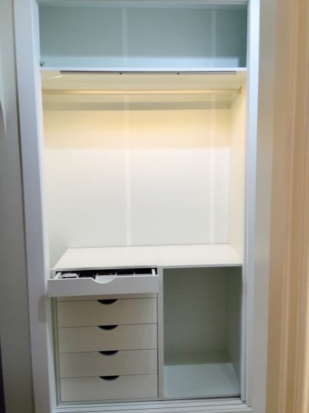 Vestidor lacado blanco