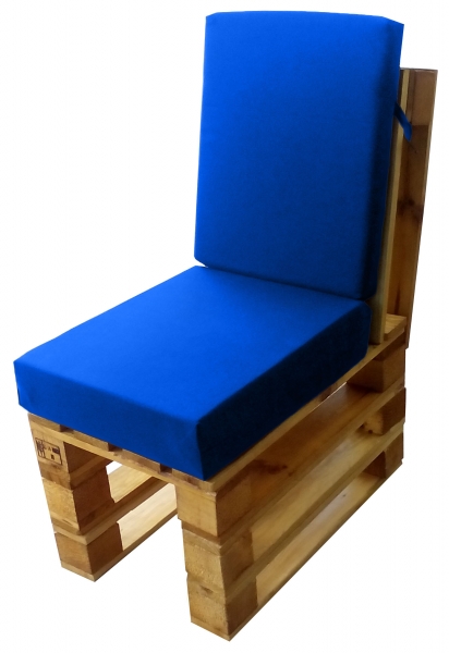 Sillón Palé Estilo Azul