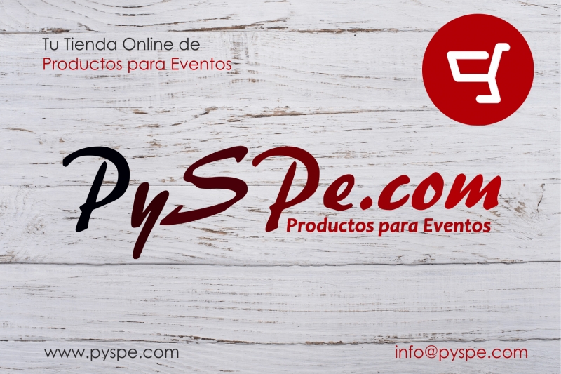 Pyspe.com, tu tienda Online de Productos para eventos