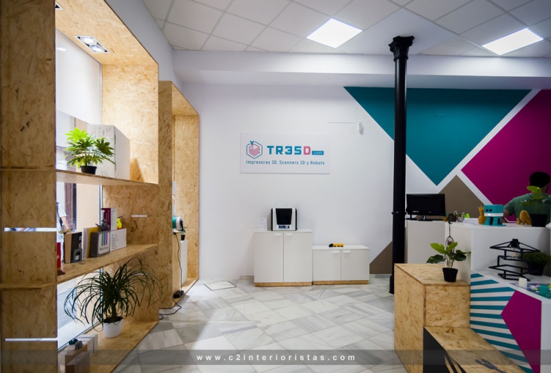 TR3SD, Tienda de impresoras 3d 