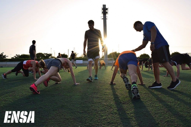 Fitness Camp organizado por ensa sport entrenadores personales