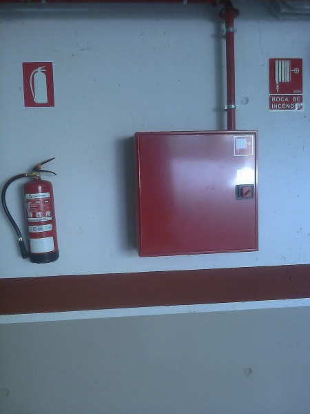 Instalacion de extintores