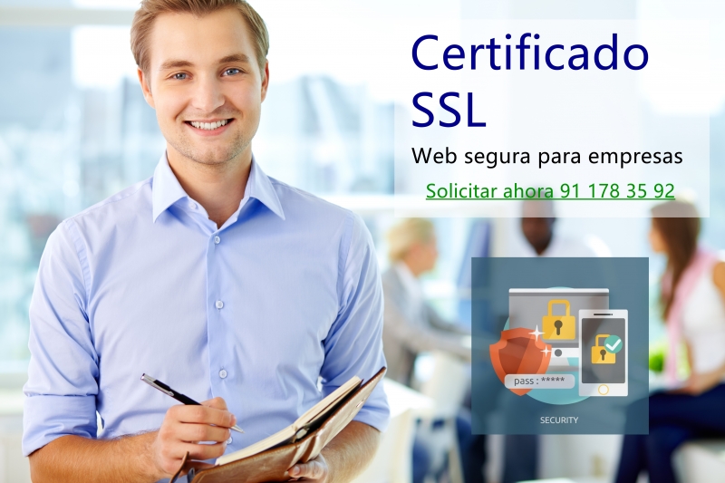 La seguridad que tu empresa necesita. Certificado SSL Business con candado verde. 
