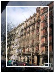 Projecte i rehabilitacio de facana principal carrer girona 120 de barcelona
