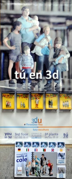 Vuelta al cole 2017 - figuras 3d - ThreeDee-You Foto-Escultura 3d-u