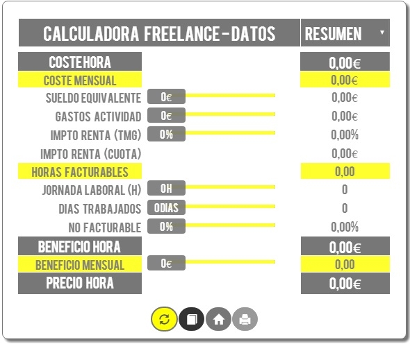 Calculadora freelance