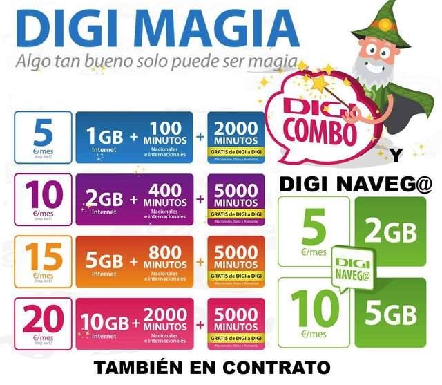 Todos los combos de DIGI, pásate y empieza a ahorrar ¡YA!