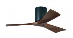 Casa bruno irene hugger dc-ventilador de techo Ø 107 cm, negro, 3 aspas de madera