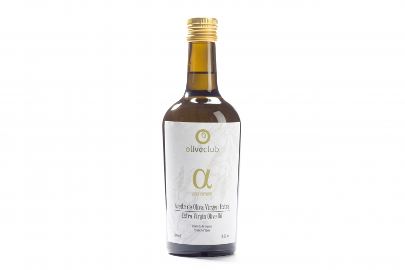 Aceite de oliva virgen extra Oliveclub Alfa 500 ML.