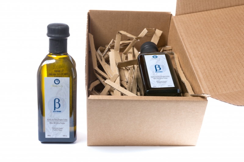 Aceite de oliva virgen extra Oliveclub Beta 500 ML. estuche 2 botellas
