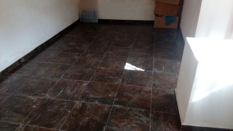 Suelo reformado con materiales de calidad. Reformas en una Casa de Burriana- Castellón.