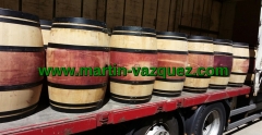 Barricas usadas ; oak barrels