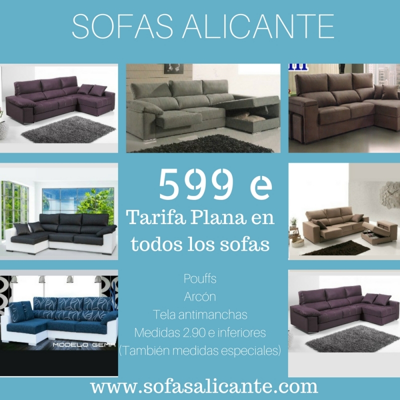  sofa chaise longue barato