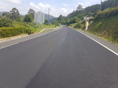 Microaglomerado en AC-566 Xunta de Galicia