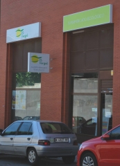 Fachada supermercado ecologico el vergel ciudad lineal
