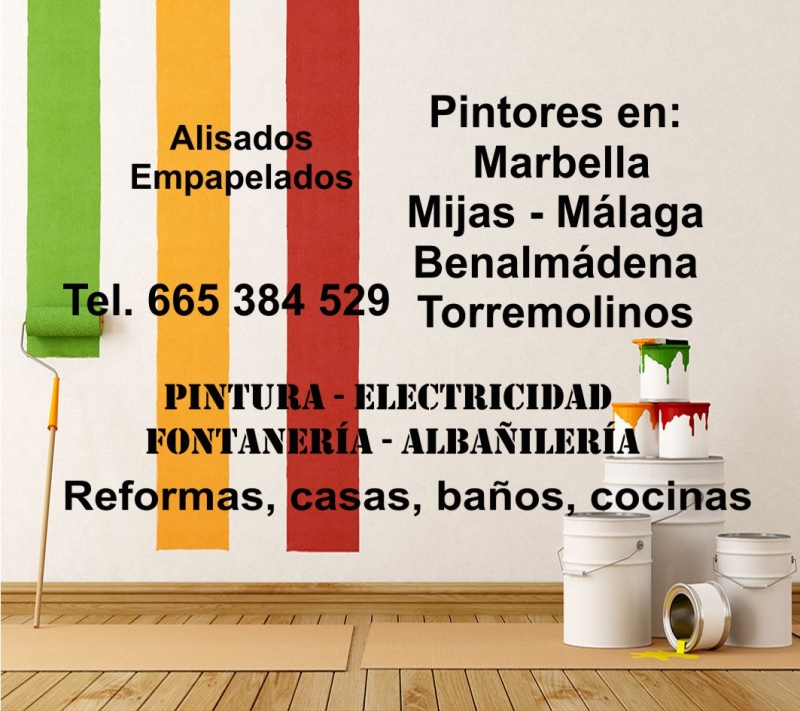 Servicios de pintura en Malaga residencial y comercial