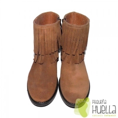 Botas yowas con flecos para ninas