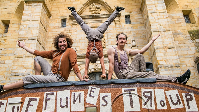 Acrobacias, funanbulismo y equilibrismo Xabi Larrea