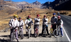 Biking through south america, is just one of the things slu - madrid students experience.