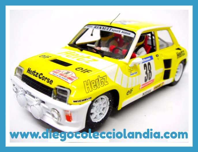 Renault 5 Slotwings para Scalextric. www.diegocolecciolandia.com . Tienda Scalextric Madrid, España.