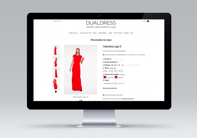 Dual Dress E-commerce