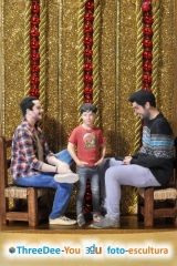 Regalos de navidad para amigos - esculturas personalizadas - threedee-you foto-escultura 3d-u