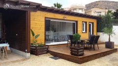 Casa de invitados en madera para exterior, navarrolivier.com