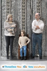 Regalos de navidad para la familia - esculturas personalizadas - threedee-you foto-escultura 3d-u