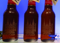 Cervezas para bodas grabadas