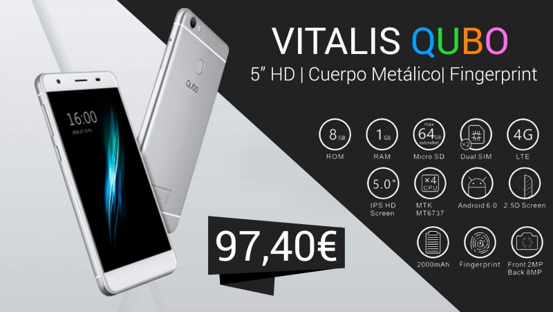 Smartphone Vitalis Qubo