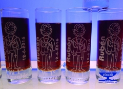 Detalles de bodas en cristal