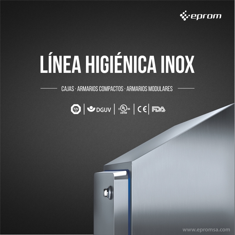 IRINOX :: Línea Higiénica de armarios y cajas de acero inoxidable 