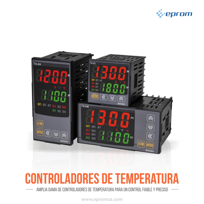 AUTONICS :: Controladores de temperatura