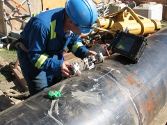 Camara de inspeccion de tuberias