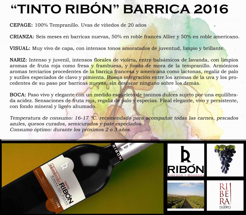 FICHA DE CATA BARRICA 2016