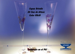 Copas de brindis para bodas en coruna