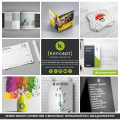 Disenador grafico en barcelona | estudio de diseno grafico y diseno web barcelona | koncept creativo