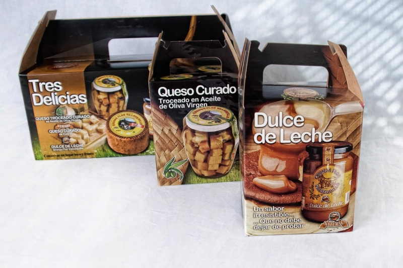 Lotes de Regalo de productos. Queso Flor Valsequillo