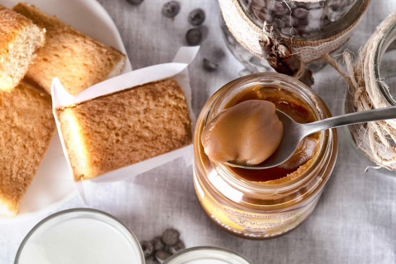 Dulce de Leche Campo Flor. Queso Flor Valsequillo