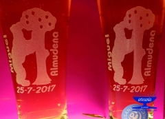 Regalosen cristal del oso y el madrono
