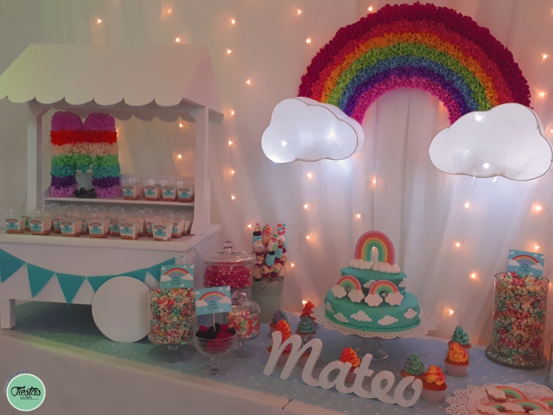 Candy bar para Baby Shower