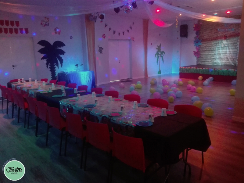 Fiesta infantil privada temtica Vaiana