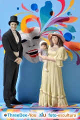 Exposicin de figuras 3d de fantasa en threedee-you foto-escultura 3d-u bajo el tema 