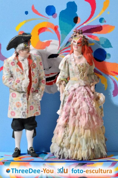 Exposicin de figuras 3d de fantasa en ThreeDee-You Foto-Escultura 3d-u bajo el tema 