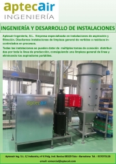 Instalacion centralizada para limpieza de lineas de proceso